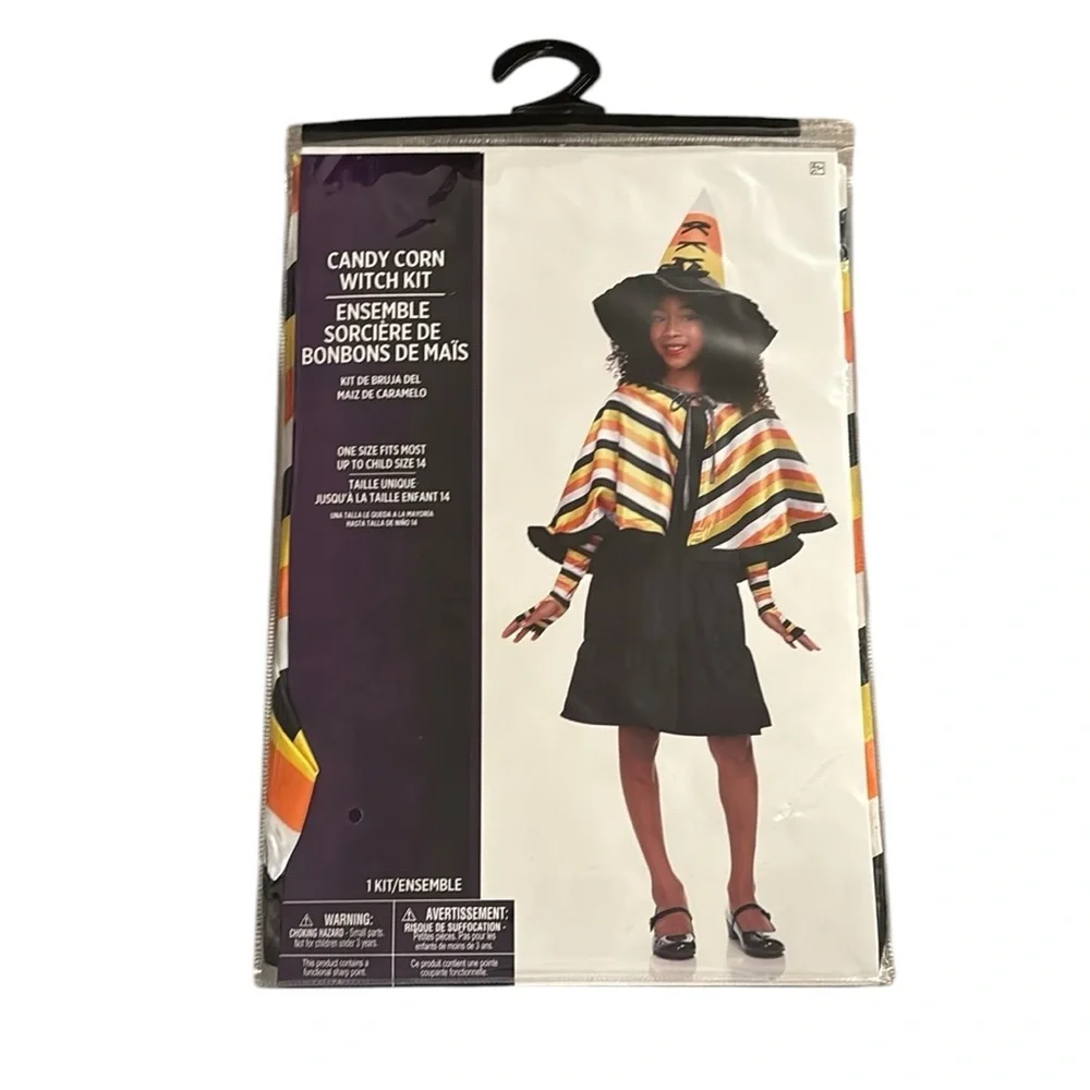Candy Corn Witch Costume for Kids